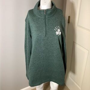 Men’s Medium Croft & Barrow NBA Boston Celtics 1/4 Zip Sweater